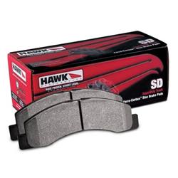 Hawk Performance SuperDuty Front Brake Pads 00-02 Dakota,Durango - Click Image to Close